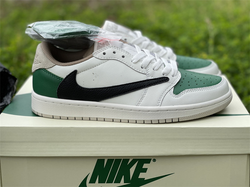 Original version_ AJ1 Low TS Alliance_ White -green color_ goods number_ DM7866 716. Full code shipment_ 36_46-ad9f0763
